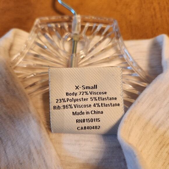 Varley Sweatshirt Women's XS Tan Heather Oversized Minimalist Loungewear Sporty - Picture 6 of 11